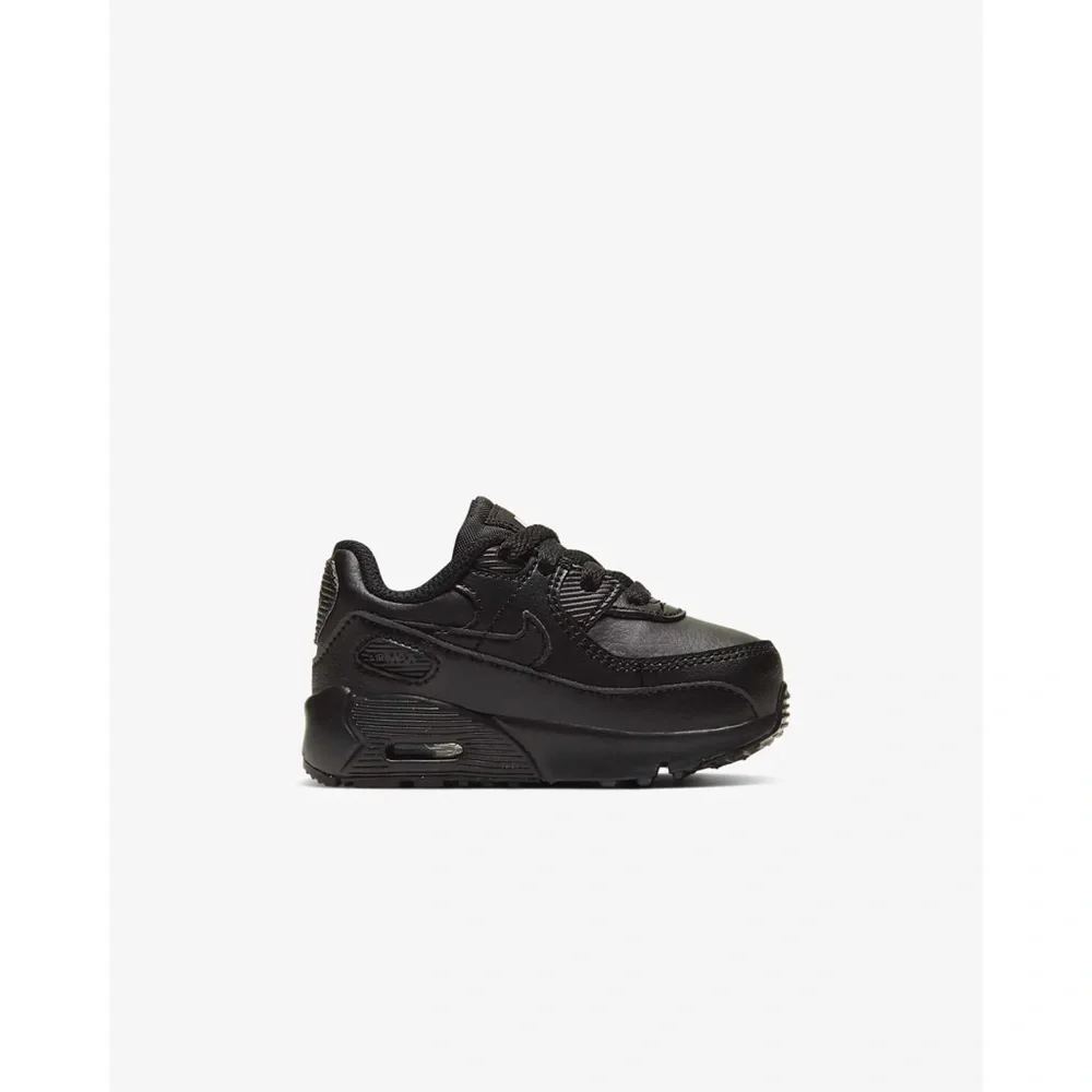 New Nike Air Max 90 LTR in Black Baby/Toddler Size 5C